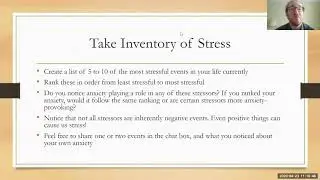 Ground Strategies and Anxiety Management