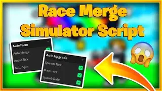 Roblox Race Merge Simulator🚗 Script! - Inf Money - MORE!