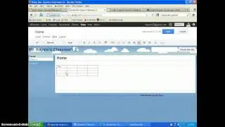 Google Sites Table