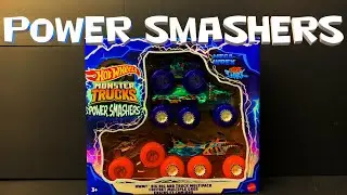 Hot Wheels Monster Trucks Power Smashers Big Rig And Truck Multipack