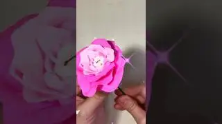 Роза из воздушного пластилина 