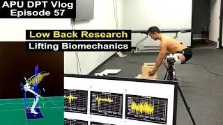 Physical Therapy Research: Low Back Pain Biomechanics | Ep. 57 DPT Vlog