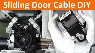 Replace Automatic Sliding Door Cable in 3rd Generation Honda Odyssey