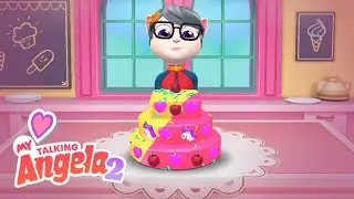 New Cake Recipe My Talking Angela 2 Android Gameplay Episode 51