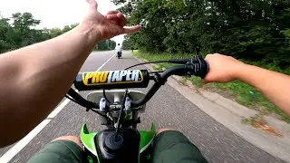 Exploring Undeveloped Land on Pit Bikes - Minnesota