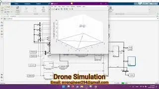 Drone Simulation in MATLAB/Simulink | Quadcopter Animation |Autonomous Drone