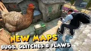 BUGS, GLITCH SPOTS & FLAWS on the new maps ABBEY, ZOO & VERTIGO!