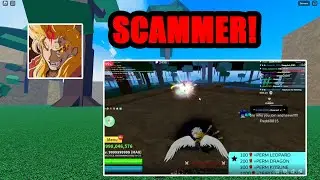 THIS PERSON IS A SCAMMER?! | Blox Fruits