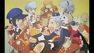 Looking at Persona Q: Shadow of the Labyrinth - Nintendo 3DS - Art Book (4k HD)