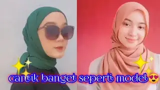 TIPS MUDAH PAKAI HIJAB PASHMINA CERUTY DAN BAWAL