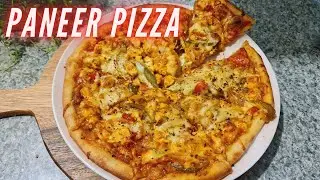 Paneer Tadka Pizza | Paneer Pizza | घर पर बनाए पनीर पिज्ज़ा आसानी से | Paneer Pizza recipe💯🤤🔥🔥