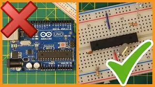 Using Only the Microcontroller Instead of an Arduino Board