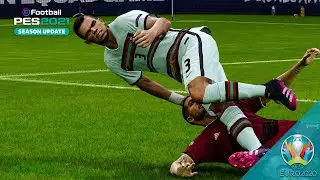 EURO 2020 - BELGIUM vs PORTUGAL | PES 2021