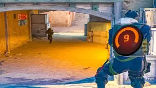 ЗАКЕРИЛ В СОЛО С AWP НА 9 LVL FACEIT