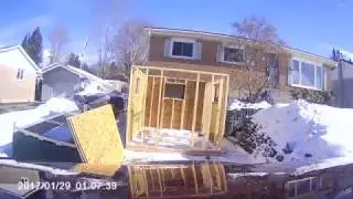 ICE HUT BUILD DAY 5 ( TIME LAPSE)