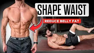 10 Minute Belly Fat & Waist Shaping Workout | No Equipment | Rowan Row