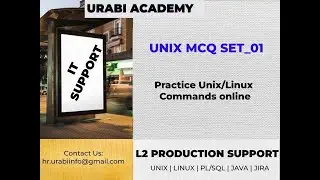 UNIX MCQ Set 01 |Unix Commands Practice Online #unix  #linuxinterview  #l2