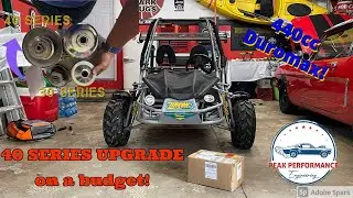 Finding a BUDGET FRIENDLY 40 series swap for my 440cc 20hp Duromax powered Zircon/Carbide GO Kart!