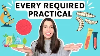 AQA Required Practicals- all the Biology practicals | how to revise the practicals | Key techniques