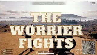The warrior fights in the no mans land - PUBG