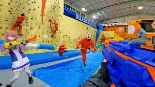 Nerf War | Amusement Park Battle Collection9 (Nerf First Person Shooter)
