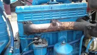 MTZ 80 how not to do. Killed the piston by stupidity.
