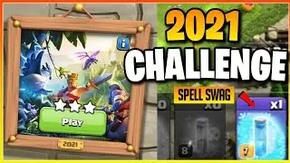How To Complete 10 Years Of Clash Challenge  Event In Coc | 2021 Map | Coc New Event Attack