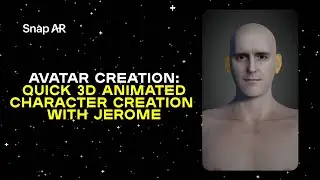 Avatar Creation: Quick 3D Animated Character Creation with Jerome