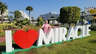 MIRACLE RESORT LARA ANTALYA TURKEY GREAT BREAKFAST BUFFET HOTEL TOUR