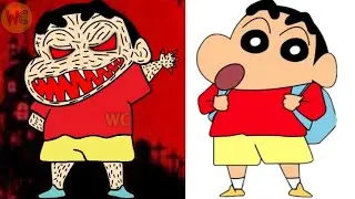 Shinchan Characters Horror Version Art 2021 | halloween | bhoot | shin-chan | doraemon | scary | WC