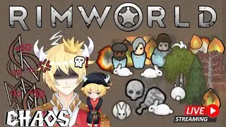 (18+) [Rimworld] Building an underground colony! (EN/FR) [Vtuber]