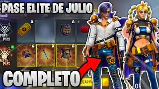 "FILTRADO" NUEVO PASE ELITE DE JULIO COMPLETO 2021 EN FREE FIRE *Épico*