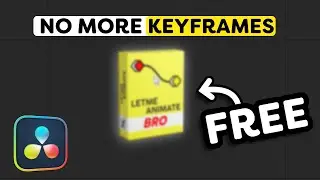 FREE Animation Tool for Davinci Resolve! LetMeAnimate Plugin