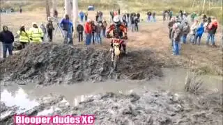 2014 GNCC powerline park creek jump bloopers by Blooper dudes