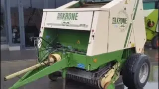 KRONE KR 130 ремонт подачи шпагата