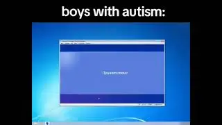 Boys with autism: