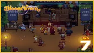Bloomtown: A Different Story Full Playthrough Part 7 ENDING (2 Routes) [NO COMMENTARY] 👦👧🐶😈