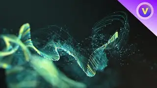 Dynamic Particles Animation Background  | Free Video