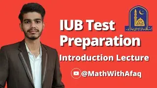 IUB Entry Test Pattern /Syllabus