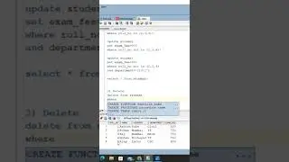 Delete record from Table in SQL | Delete in SQL
