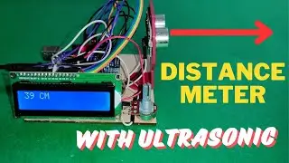 Creating A Distance Meter With Ultrasonic Sensor (arduino Diy Project)