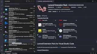 Lección 1 Setup para usar Laravel en Visual Studio Code