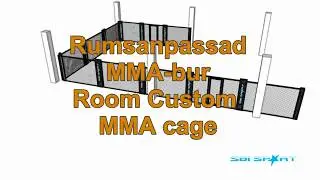 Rumsanpassade MMA-burar,  Custom MMA-cage