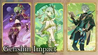Finally Kuki works well, with Nahida and alhaitam agresive deck  | TCG Genshin Impact