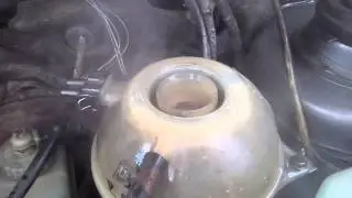Газы и закипание антифриза. Двигатель 1.9 TD AAZ | Gases and boiling antifreeze. Engine 1.9 TD AAZ