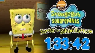 Scrub Speedruns Spongebob BFBB Again (1:33:42)