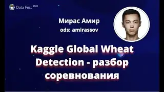 Мирас Амир | Kaggle Global Wheat Detection | Data Fest 2020 ML Trainings