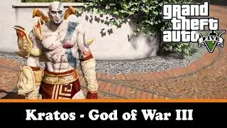 GTA 5 скины - Kratos God of War III