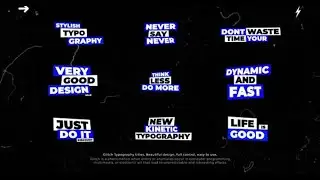 Glitch Typography Titles | After Effects | After Effects template - Envato elements