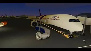 (TRIPREPORT) Thai, A350 Bangkok-Tokyo | BUSINESS | Real sounds (Roblox PTFS)